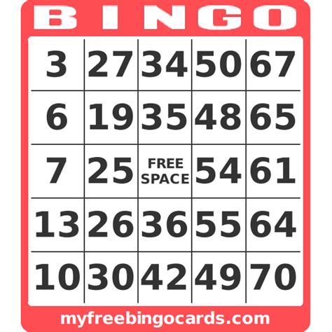 printable kids bingo cards  games