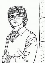 Coloring Harry Potter Ginny Pages Popular sketch template