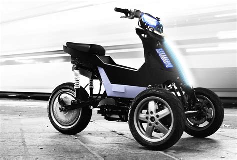 sway motorsports introduces leaning electric  wheeler