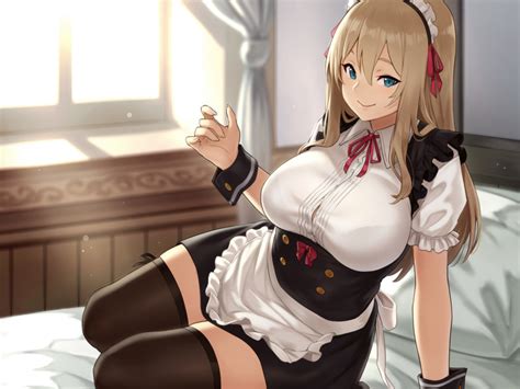 big tits anime maid nut busting post 19 pics hentai reviews