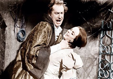 Vincent Price And Barbara Steele The Pit And The Pendulum 1961