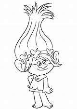 Trolls sketch template