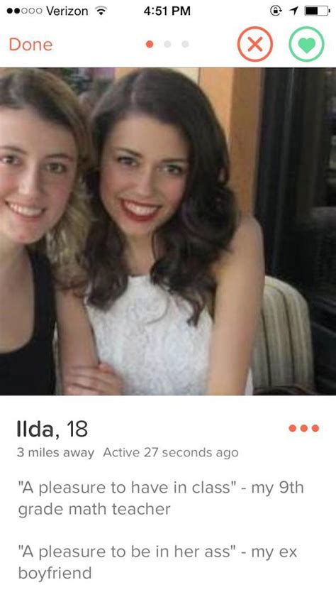 tinder profiles that get right to the point funny