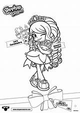 Shoppies Shopkins Coloring Pages Sparkles Tiara Printable Adults Kids sketch template