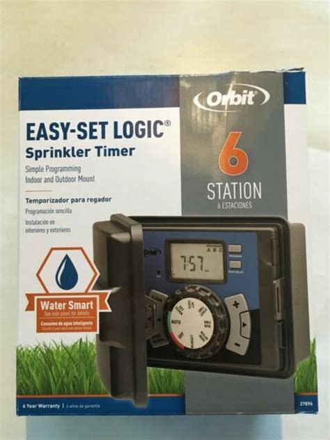 orbit  station indooroutdoor sprinkler timer model  tillescenter irrigation system