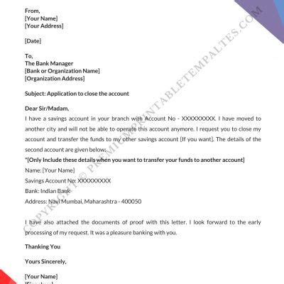 real info  account closing letter  bank sample medical resume