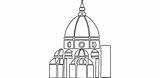 Cupola Bambini Ragazzi Brunelleschi Fantastica Archiparma sketch template