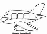 Pesawat Mewarnai Terbang Kartun Burung Airplane Tosecretplace Paud Sumber Bonikids Preschool sketch template
