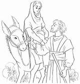 Joseph Bethlehem Donkey Asino Gesu 123rf Nativity Presepe sketch template