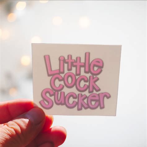 little cock sucker temporary tattoo house of chastity
