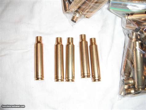 fired  win mag brass winchester