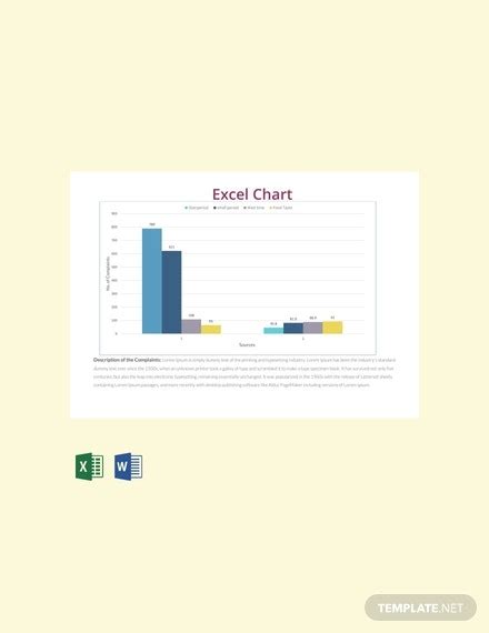 excel chart templates sample  format