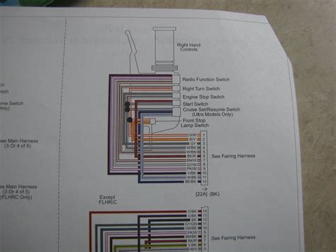 harley street glide radio wiring diagram