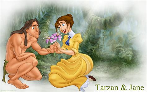 Tarzan And Jane Walt Disney S Tarzan Wallpaper 32875766