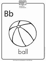 Coloring Alphabet Pages Ball Printable Beach Parents Preschool Kids Letter Color Toddlers Colouring Sheet Printables Letters Book Worksheets Print Toddler sketch template