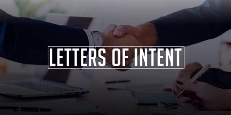 understanding  letter  intent   commercial real estate transaction