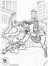 Coloring Pages Spiderman Goblin Spider Man Green Lizard Vs Sheets Printable Patrick St Coloringhome sketch template