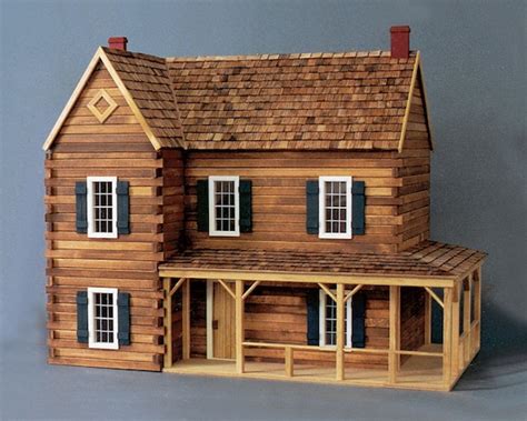 sale  retreat log cabin dollhouse kit   scale   usa