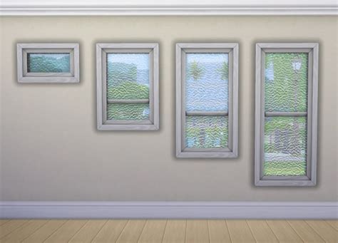rolled glass windows  plasticbox  mod  sims sims  updates