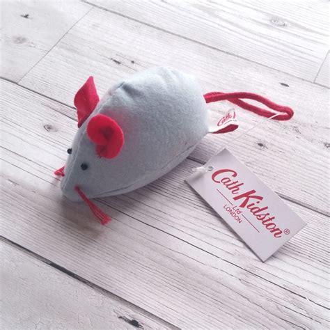 cath kidston pin cushion mouse blue laughing hens