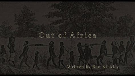 out of africa youtube