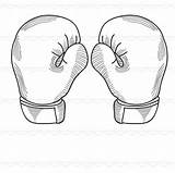 Boxing Gloves Drawing Glove Vector Hand Sketch Illustrations Sports Hanging Eps10 Editable Fully Elements Painted Format  Getdrawings Stock sketch template