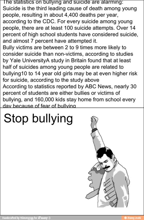 The Statistics On Bullying And Suicide Are Alarming