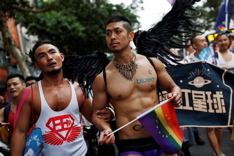 many in taiwan aim to make it the first asian country with same sex