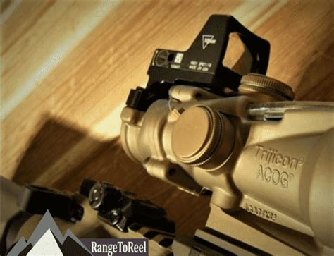 ar reflex sights  improve  shooting speed rangetoreel