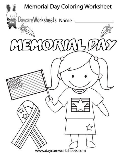 memorial day  printable worksheets printable templates