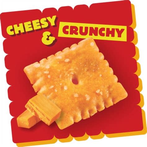 cheez  reduce fat original cheese crackers family size  oz