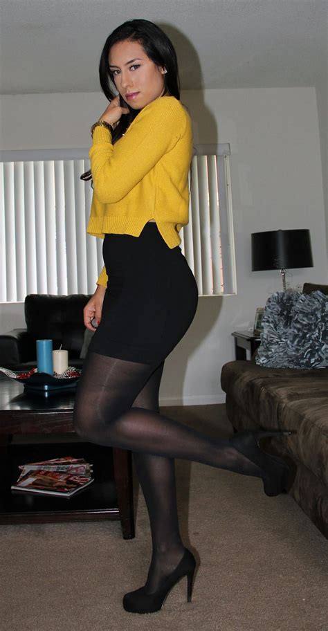 Love This Outfit Tights And Heels Tights Outfit Black Tights Short