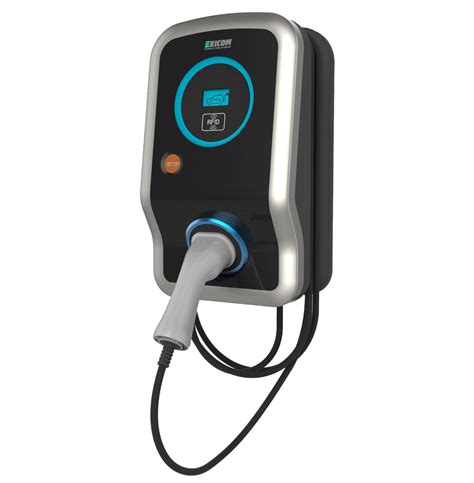 exicom  pin electric vehicle type  ac charger compact  rs