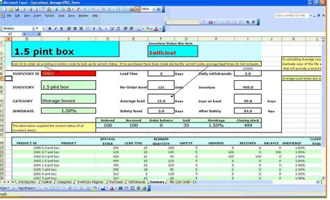 excel inventory tracking template db excelcom