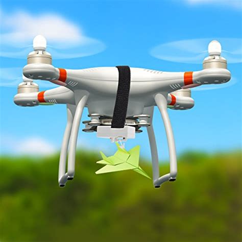 top race drone clip remote control object launcher release  drop drone delivery holds