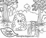 Garden Drawing Kids Haahoos Night Coloring Pages Simple Colouring Good Preschool Printable Color Paintingvalley Sketching Backyard Character Print Off Clipart sketch template