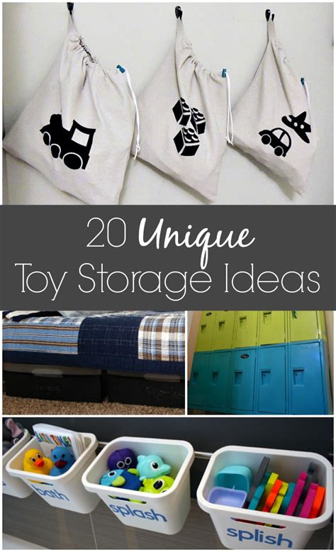 unique toy storage ideas