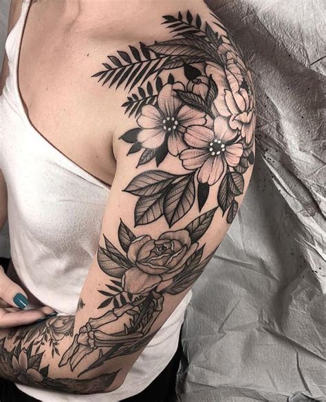 Floral Sleeve Alternativeinspiration Alternative Tattoo Tattoos