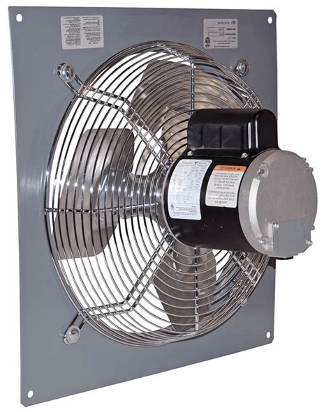 wall mount panel type exhaust fan    speed  cfm  phase p industrial fans direct