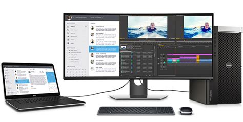 dell unveils ultrasharp uw   curved display  curved