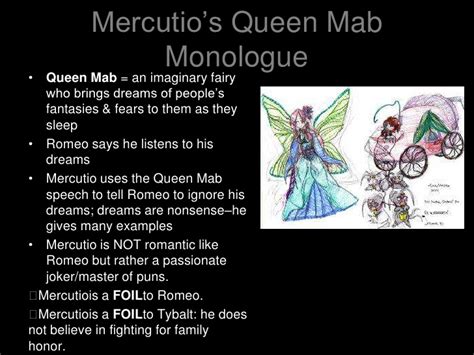 mercutio queen mab speech analysis the dramatic purpose