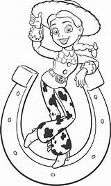 Coloring Pages Jessie Tv Show Getcolorings Toy Story Color Kids sketch template