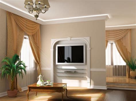 Ootsr tende da cucina per finestre, uovo di pasqua e coniglio mantovana . Sanca de gesso: 69 modelos para deixar sua casa sofisticada