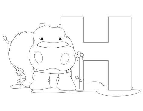 letter  coloring pages  toddlers home family style