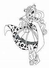 Monster High Coloring Pages Catty Noir Wishes Getcolorings Color Wisp Printable East Getdrawings Colorings sketch template