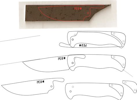 knife templates printable