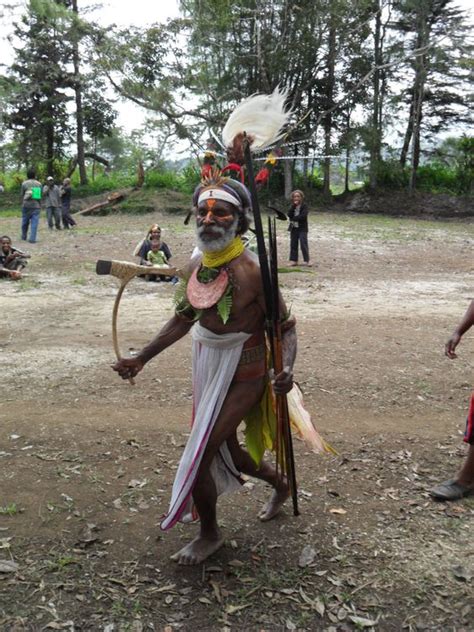 Village Leader Solu Yap Near Mendi Southern Highlands