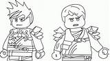 Coloring Ninjago Lego Pages Popular sketch template