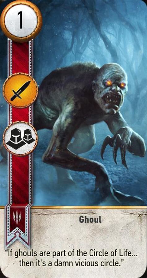 ghoul gwent card the witcher 3 wiki