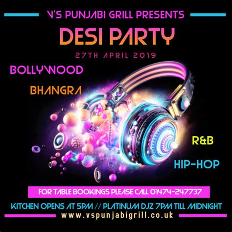 Desi Party V S Punjabi Grill At The Canal Tavern Gravesend